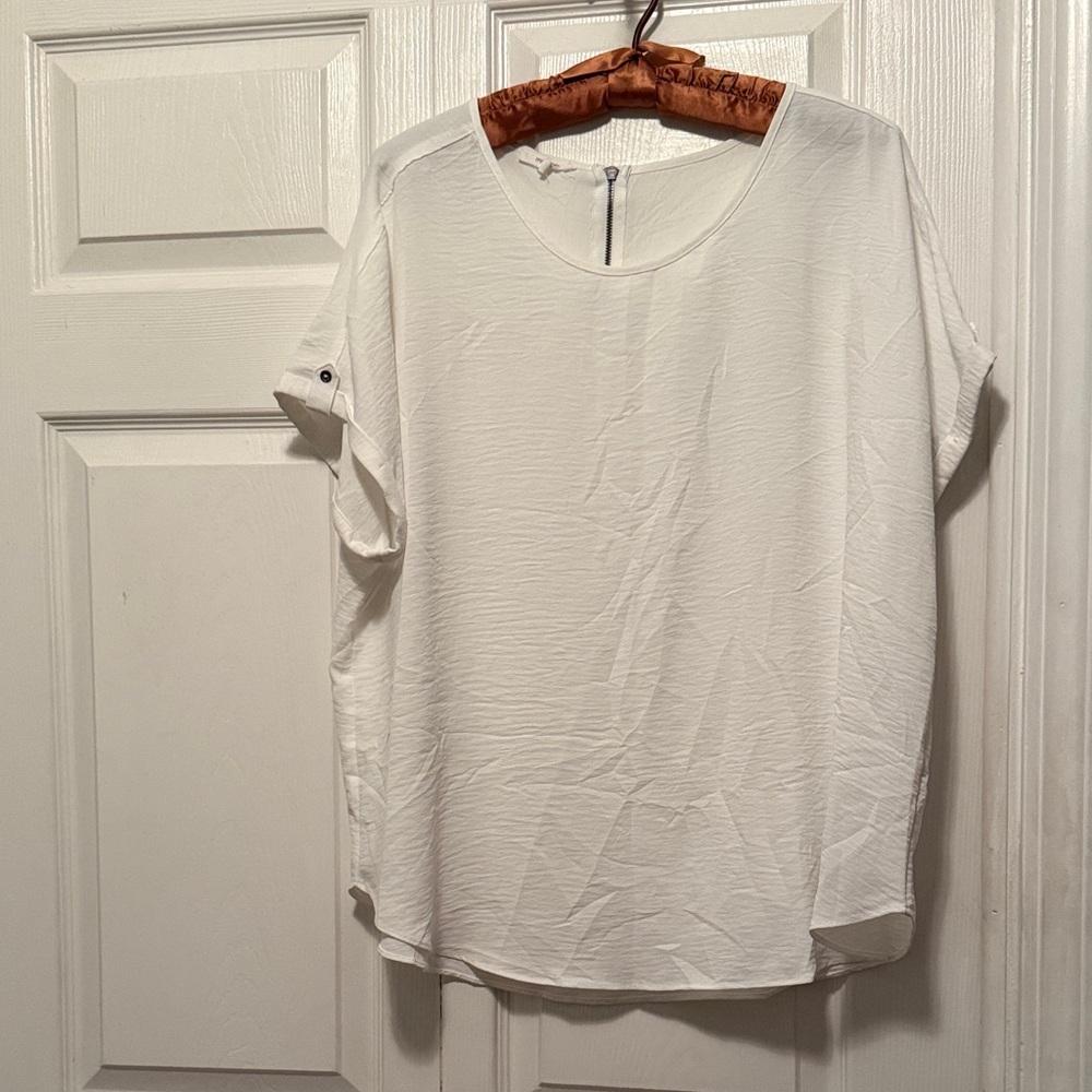Maurices Elegant Cream Blouse